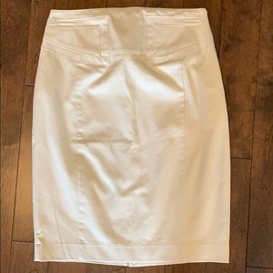 EXPRESS high waisted skirt sz 0 light kakhi